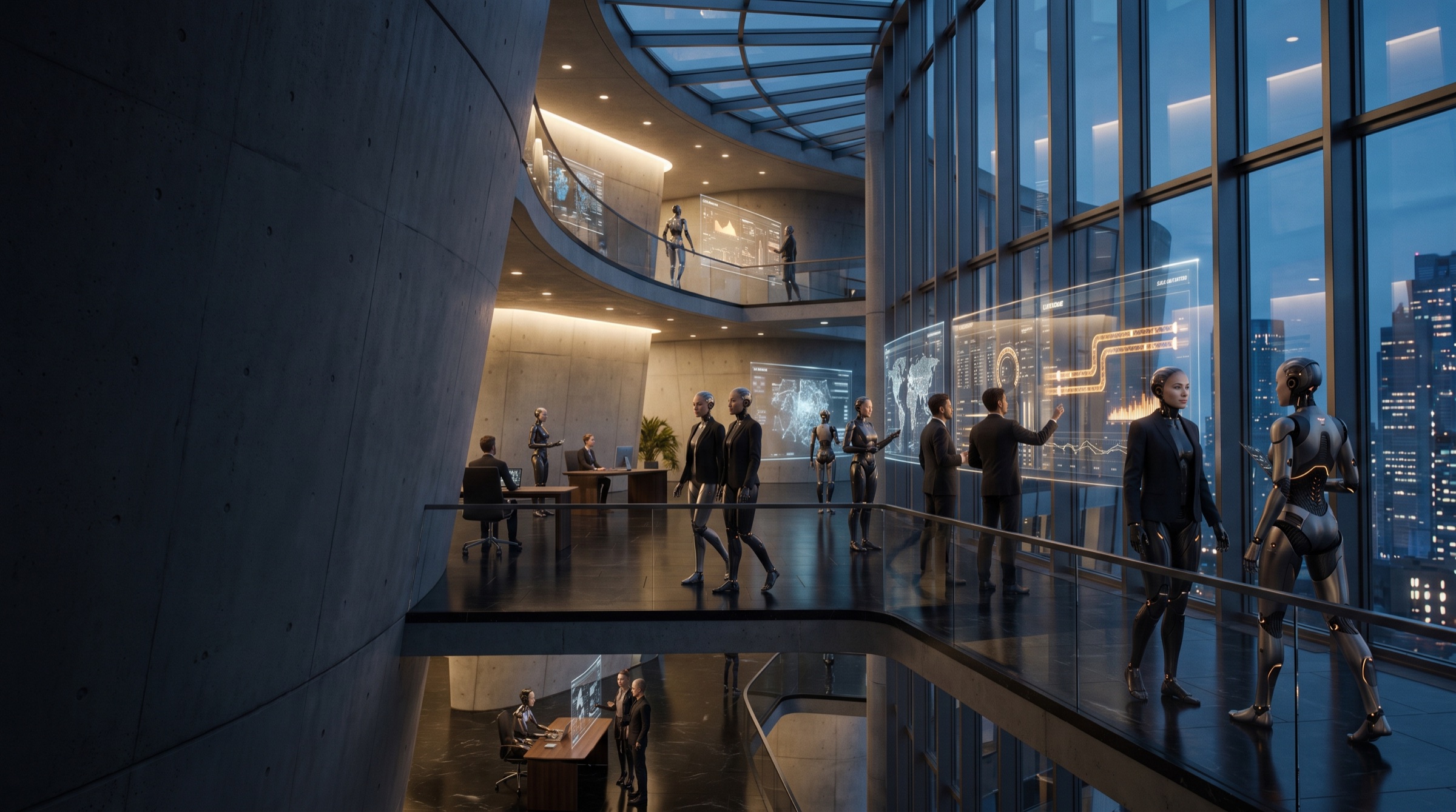Inside Six Figure Agency headquarters — a workforce of AI employees running an insurance agency